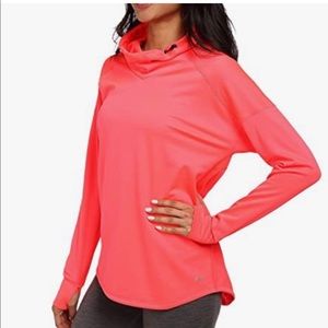 Nike Relay Running dry fit Top Hoodie Sweater sweatshirt neon hyper punch